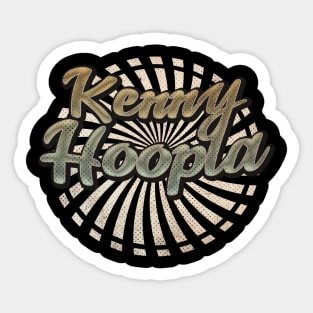 the Kennyhoopla - art drawing Sticker